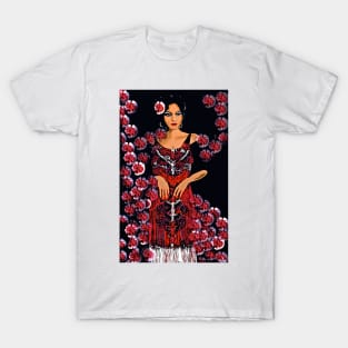 Red Carnations and the Jazz Singer c 1930's T-Shirt